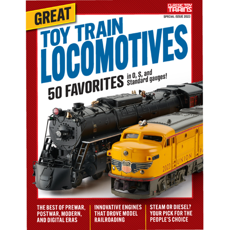 Great Toy Train Locomotives