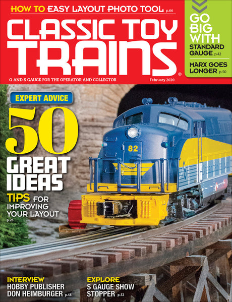 Classic Toy Trains February 2020