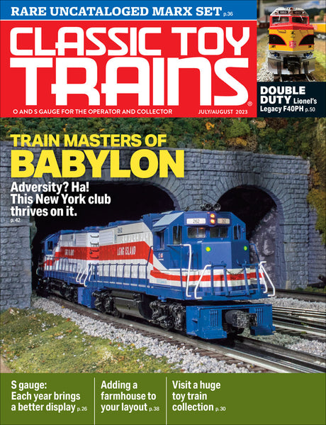 Classic Toy Trains July/August 2023