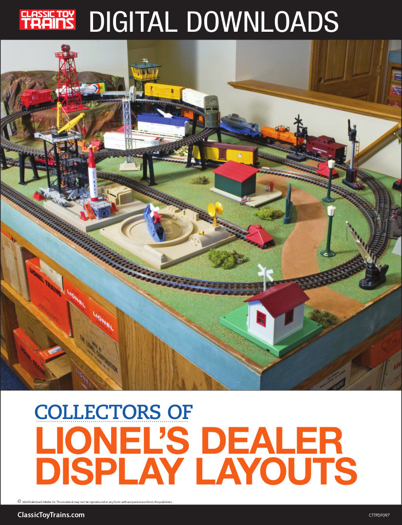 Lionel dealer display layouts on sale