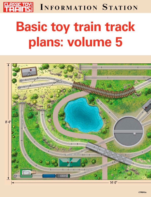 Basic Toy Train Track Plans Vol. 5