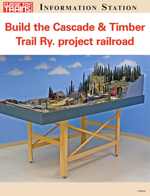 Build the Cascade & Timber Trail Ry. Project Railroad