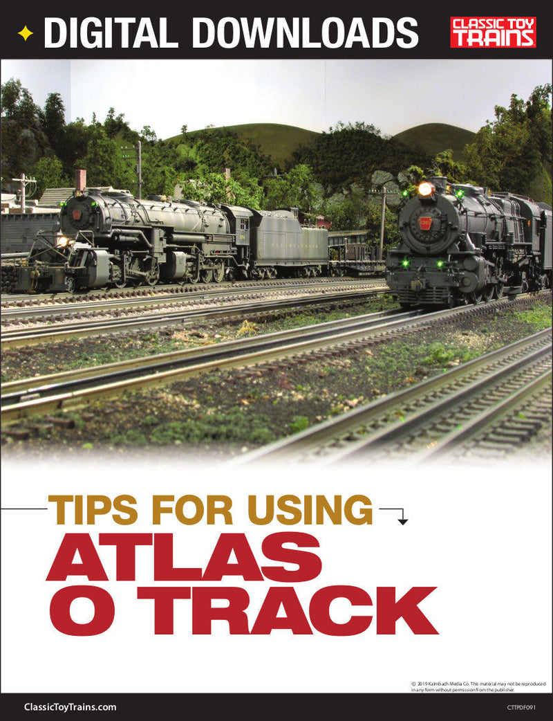 Tips for using Atlas O track – Trains.com Store