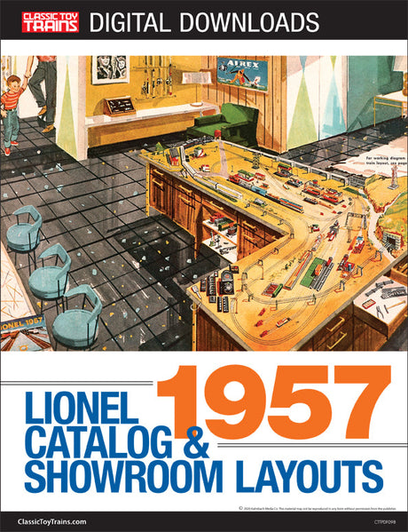 1957 Lionel Catalog  Showroom Layouts