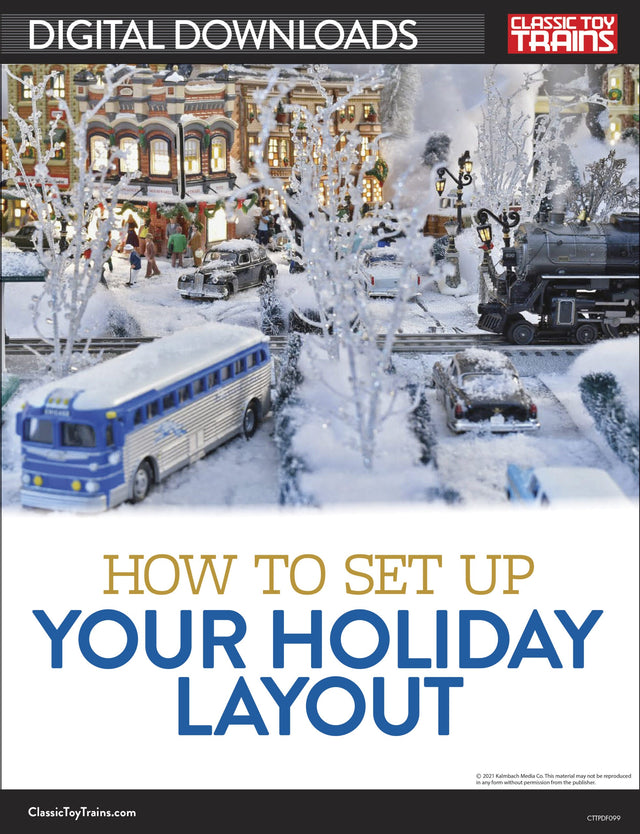 How to set up your holiday layout