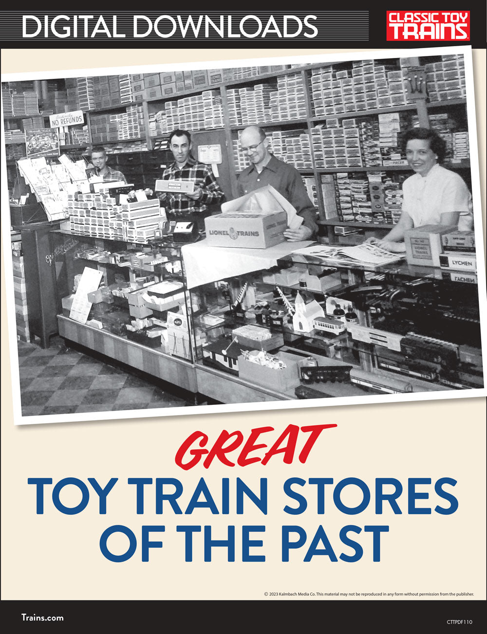 Great toy train stores of the past