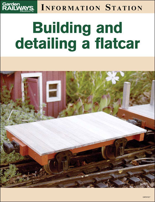 Building and detailing a flatcar