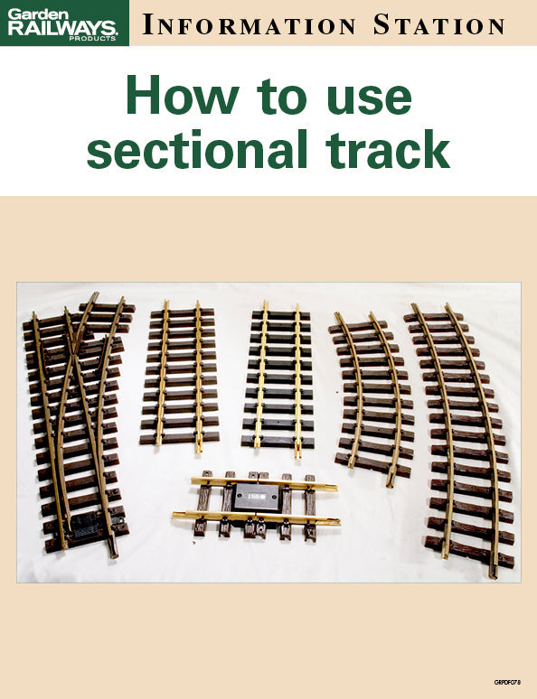 How to use sectional track