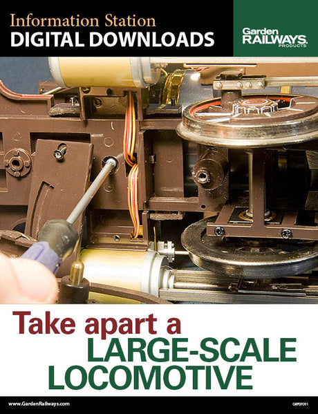 Take Apart a Large Scale Locomotive