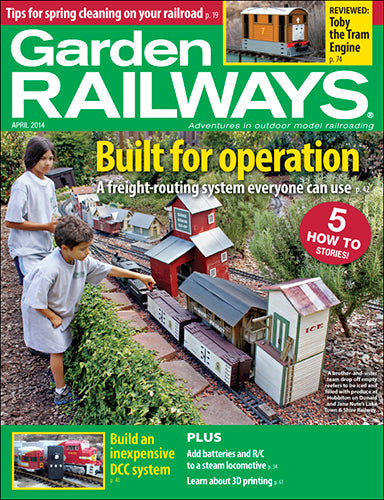 Garden Railways April 2014