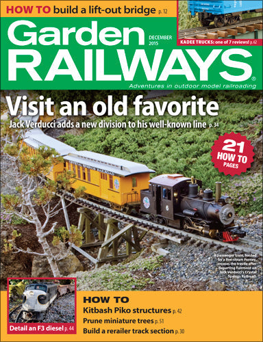 Garden Railways December 2015