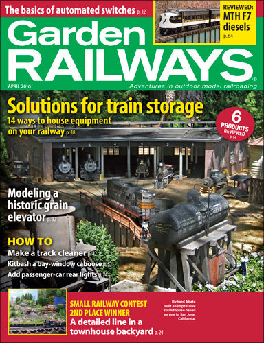 Garden Railways April 2016