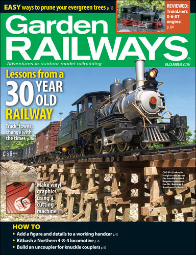 Garden Railways December 2016