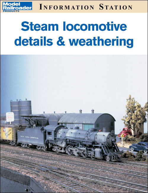 Steam locomotive details and weathering