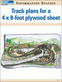 Track plans for a 4x8-foot plywood sheet