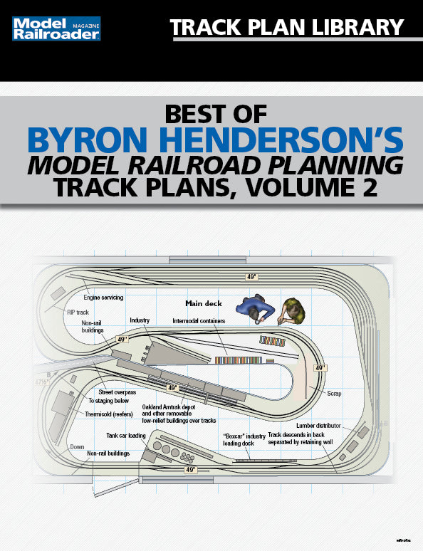 Best of Byron Henderson's Model Railroad Planning Track Plans Vol. 2 Trains.com Store Best of Byron Henderson's Model Railroad Planning Track Plans Vol. 2 Trains.com Store