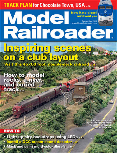 Model Railroader September 2013