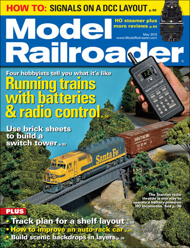 Model Railroader May 2015