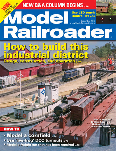 Model Railroader December 2015