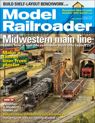 Model Railroader October 2016