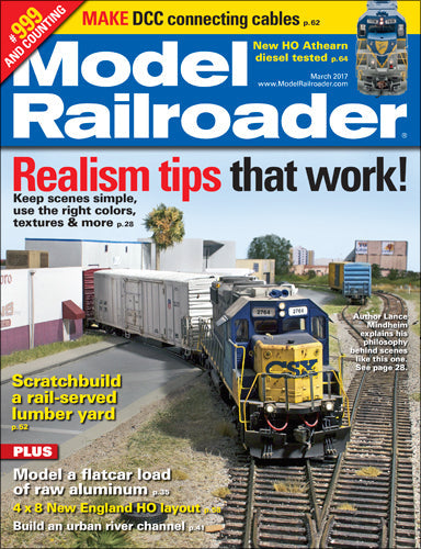 Model Railroader March 2017