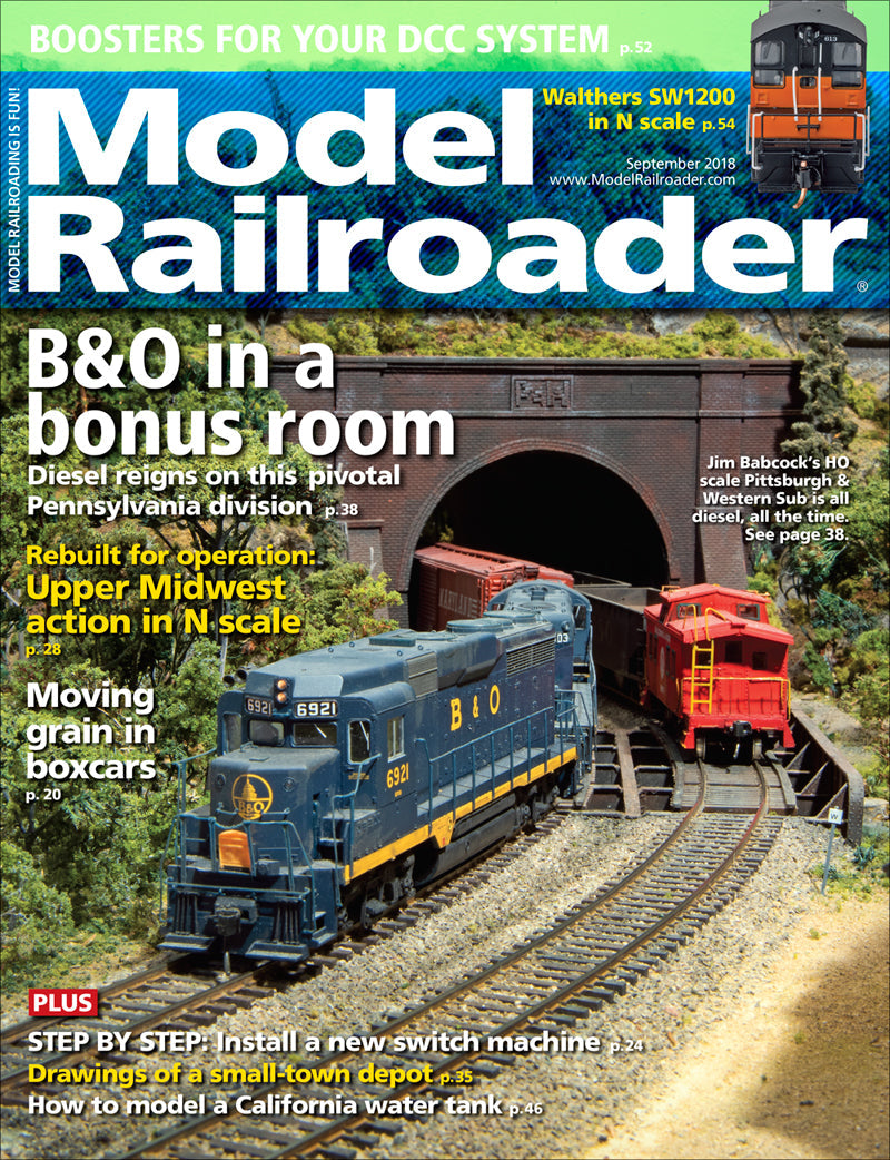 Model Railroader September 2018