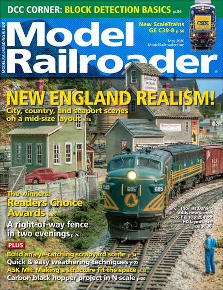 Model Railroader May 2020