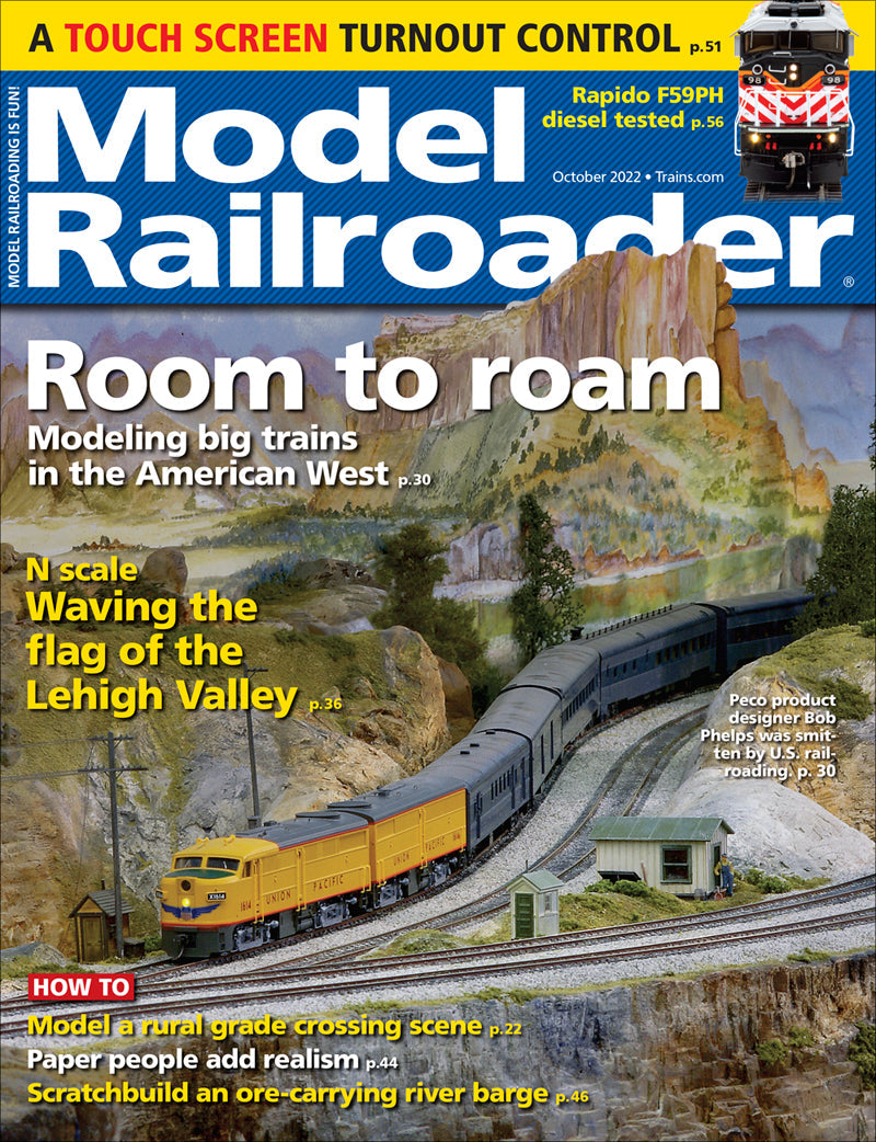 Model Railroader October 2022