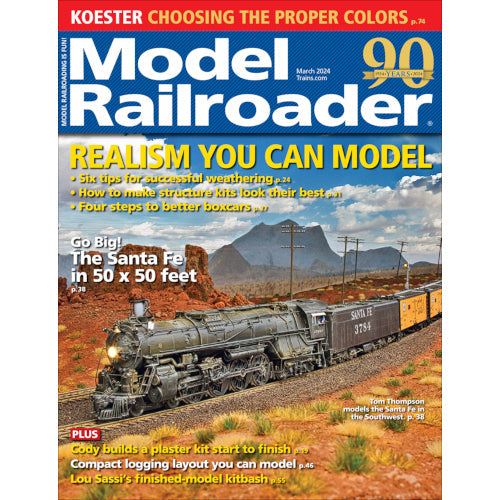 Model Railroader March 2024