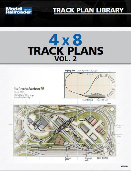 4x8 Track Plans Vol 2