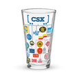 CSX Family Tree Pint Glass