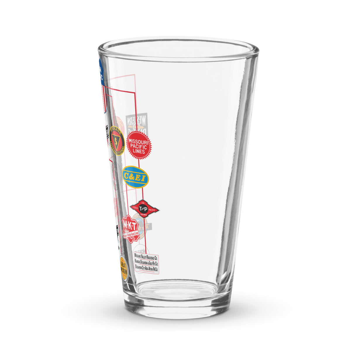 Union Pacific Family Tree Pint Glass