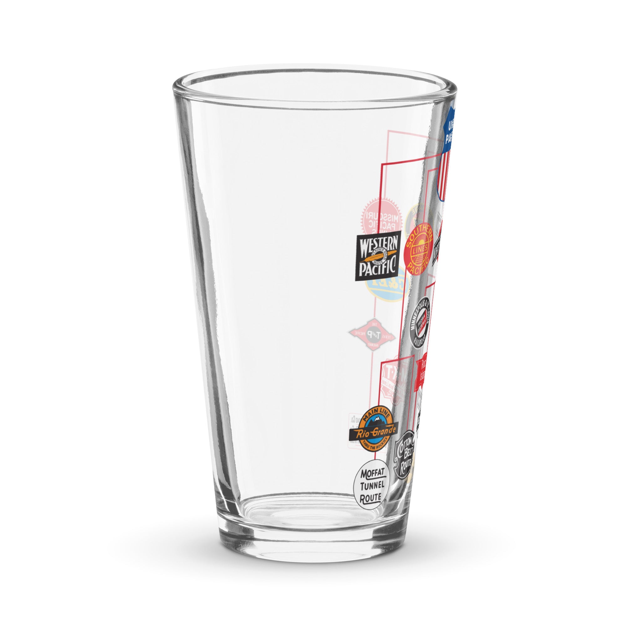 Union Pacific Family Tree Pint Glass – Trains.com Store