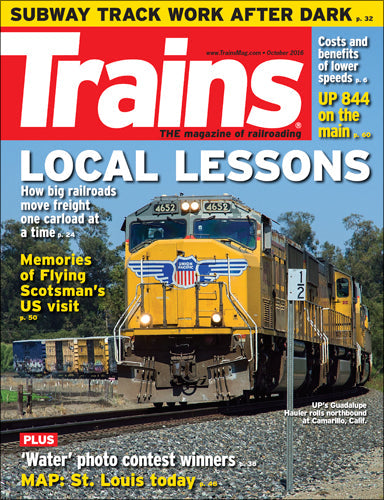 Trains October 2016