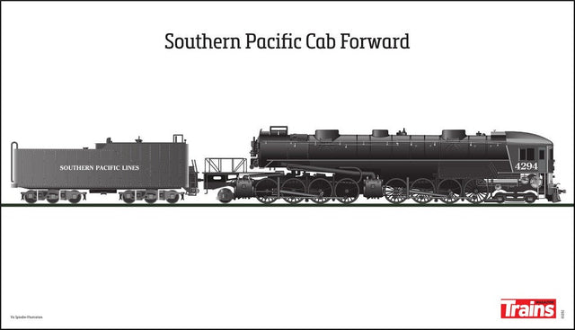 Southern Pacific Cab Forward Poster