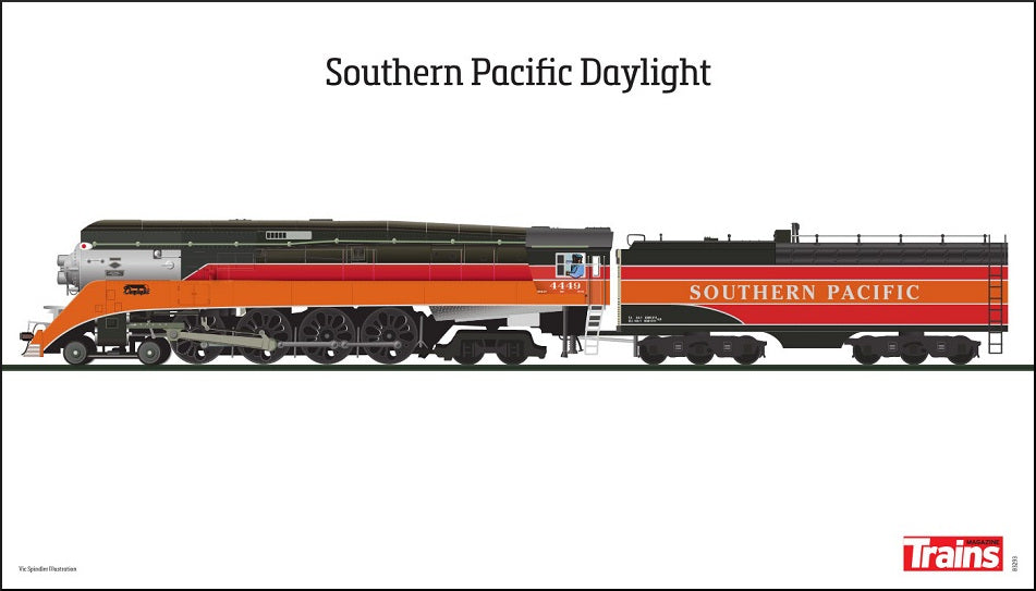 Southern Pacific Daylight Poster – Trains.com Store