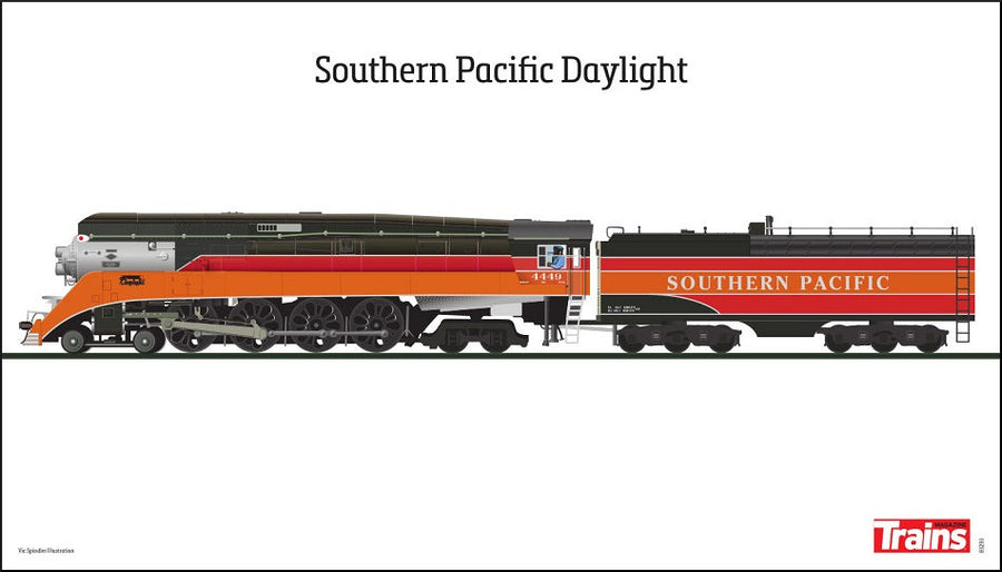 Southern Pacific Daylight Poster – Trains.com Store
