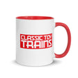 classic toy trains mug